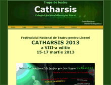 Tablet Screenshot of catharsis.gheorghesincai.ro